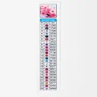 Алмазная вышивка полное заполнение "Цветы Вишни", на раме, 40*50 см