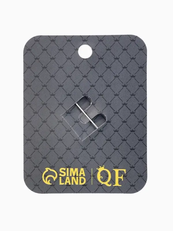 Брошь "Ласточки", цвет белый в серебре