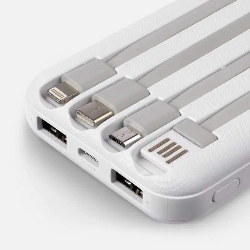 Аккумулятор Omni Qi 10000 мАч, ver.2, белый