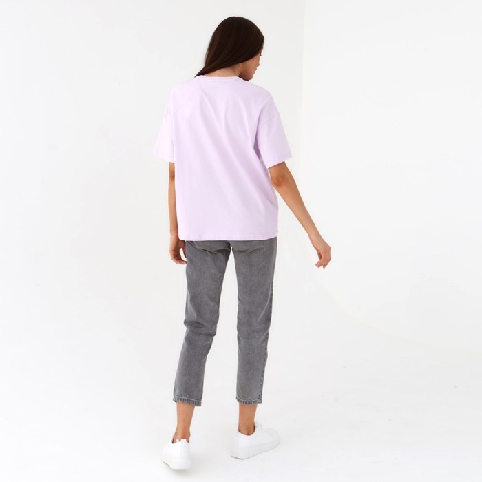 Футболка женская MIST basic, L-XL, лиловый Футболка женская MIST basic, L-XL, лиловый