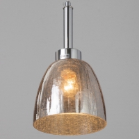 Светильник &laquo;Кейт&raquo; 1х40Вт Е27 серебро 14,5х14,5х27+100см