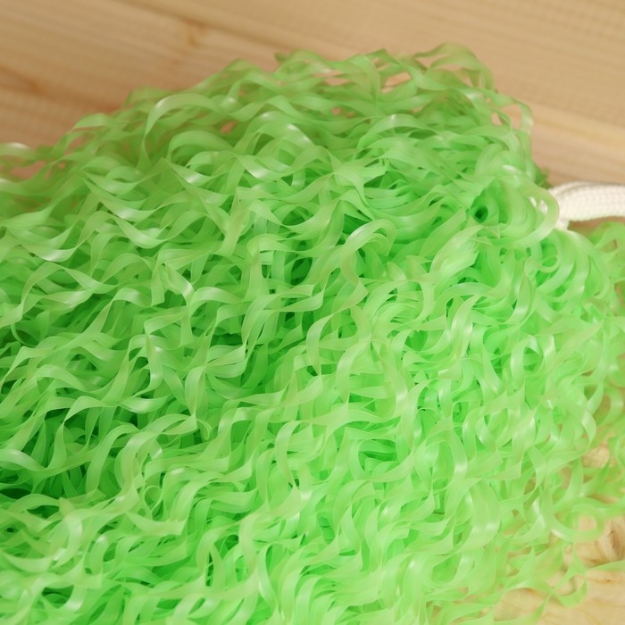 Мочалка банная большая &laquo;Бублик&raquo;, 32 см, МИКС