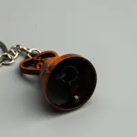 Брелок металл "Колокольчик - влюблённые в сердце" МИКС 4,9х2,8х2,8 см