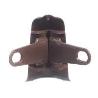 Угол наружный (внешний) &laquo;Деконика&raquo;, с крепежом для плинтуса, 55 мм, 303 венге темный