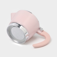 Кофеварка гейзерная "Облако" на 3 чашки, цвет розовый Кофеварка гейзерная "Облако" на 3 чашки, цвет розовый