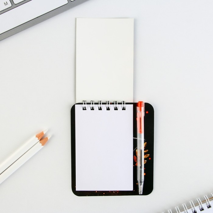 Подарочный набор, блокнот 9&times;10.4 см и мини-ручка &laquo;С 23 Февраля. Классика&raquo;