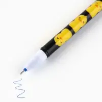 Ручка пиши стирай синяя паста 0,5 мм с колпачком &laquo;Утя&raquo;