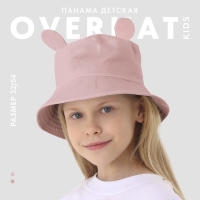 Панама детская для девочки &laquo;Мишка&raquo;, с ушками, р-р 54