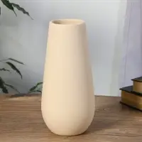 Ваза керамика настольная "Банни" h=24.5х11 d=7,5 см, белый