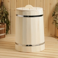 Кадка с гнётом, липа, 20 литров Кадка с гнётом, липа, 20 литров