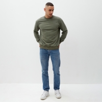 Джемпер мужской MINAKU: Basic line MAN  , цвет хаки, р-р 46