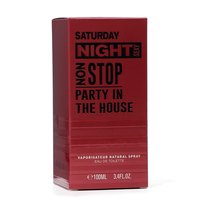 Туалетная вода женская Saturday Party Non Stop, 100 мл