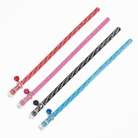 Ошейник из искусственной кожи "Бесконечность" с блестками, 30 х 1 см, микс цветов