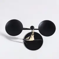 Подсвечник металл на 2 свечи "Абориген с коромыслом" d=6 см 17х8х17 см