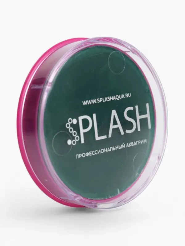 Аквагрим  в шайбе , регулярный, зеленый, 32 гр.