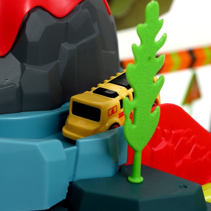 Автотрек &laquo;Динозавр&raquo;, звуковые эффекты, эффект дыма