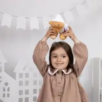 Мягкая игрушка &laquo;Мишка Cuddleton&raquo; в белом худи