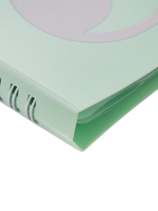 Нотная папка - 10 файлов 20 листов зеленая