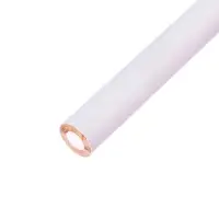 Уголь в карандаше, грифель d-3.3 мм, белый, твердый