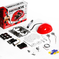 Электронный конструктор &laquo;Электро-жук&raquo;, интерактивный: ездит по линии, на батарейках