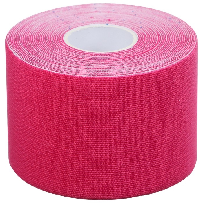 Кинезио-тейп ONLYTOP Pink, 5 см х 5 м