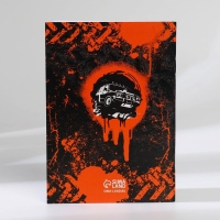 Подарочный набор &laquo;Будь всегда впереди&raquo; блокнот А6 32 листа, значок, наклейки и карандаши 2 шт