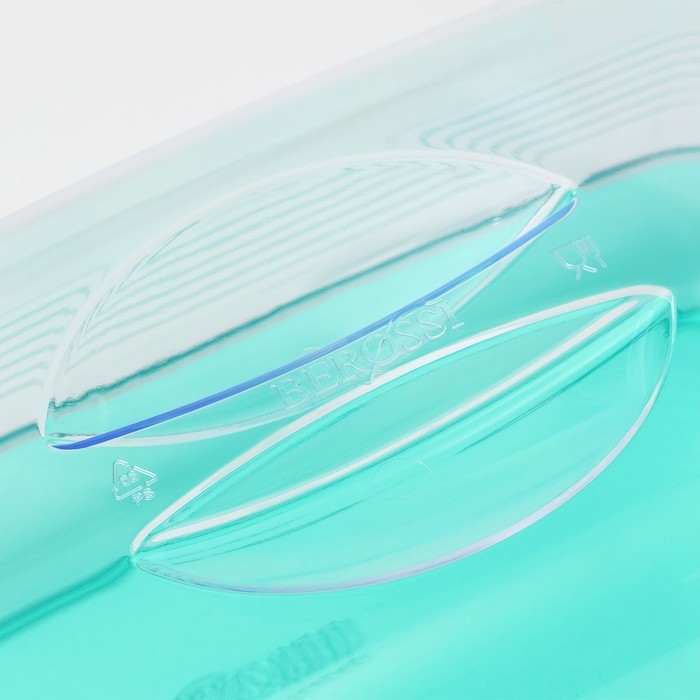 Хлебница «Fresh», 23,5×14×10 см, цвет мятный-полупрозрачный Хлебница «Fresh», 23,5×14×10 см, цвет мятный-полупрозрачный