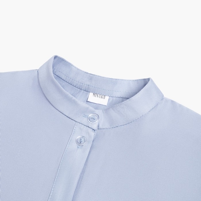 Рубашка женская MINAKU: Casual collection цвет голубой, р-р 42