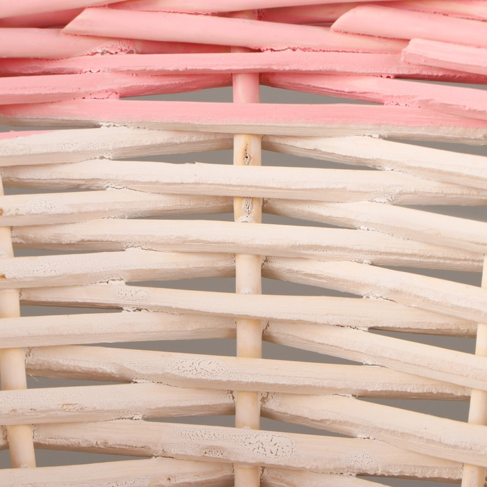 Набор корзин, 3 шт, 36&times;14&times;39 см, 32&times;12&times;34 см, 27&times;11&times;29 см, ива