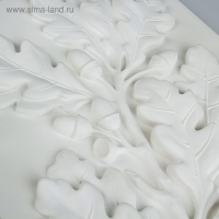 Гипсовая фигура Орнамент: Ветка дуба, 34,5 х 50 х 4 см Гипсовая фигура Орнамент: Ветка дуба, 34,5 х 50 х 4 см