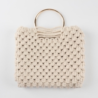 Ручки для сумки &laquo;Круг&raquo;, металлические, d = 10 см, 2 шт, цвет золотой