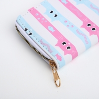 Кошелёк детский на молнии &laquo;Выбражулька&raquo;, цвет разноцветный