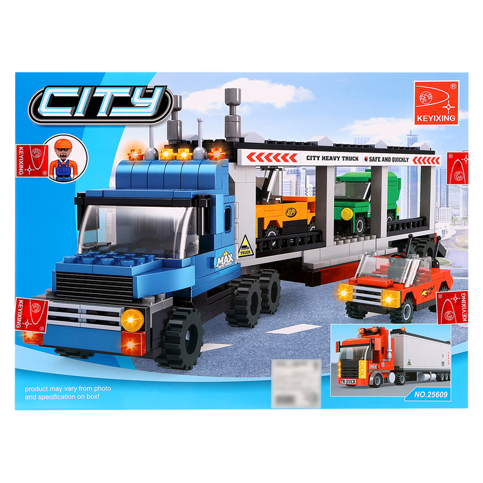 Конструктор &laquo;Автовоз&raquo;, 458 деталей