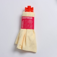 Насадка для швабры Доляна &laquo;Юбочка цельная&raquo;, микрофибра, 32&times;7 см, цвет МИКС