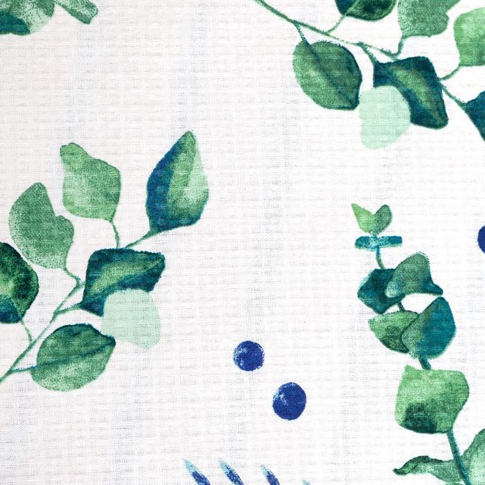 Простыня для бани &laquo;Эвкалипт&raquo; 150х180&plusmn;5 см, 100% хлопок, вафельное полотно, 160 гр/м2