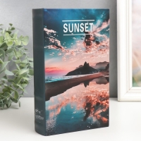 Сейф-книга дерево кожзам "Красивейший закат" 21х13х5 см Сейф-книга дерево кожзам "Красивейший закат" 21х13х5 см