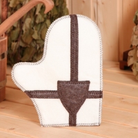 Набор подарочный 4 предмета белый "Крестоносец" (шапка, коврик, рукавичка,тапочки) Набор подарочный 4 предмета белый "Крестоносец" (шапка, коврик, рукавичка,тапочки)