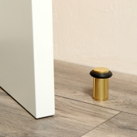 Упор дверной U301GP, d=28 мм, h=57 мм, цвет золото Упор дверной U301GP, d=28 мм, h=57 мм, цвет золото