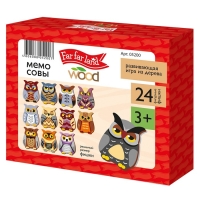 Игра настольная &laquo;МЕМО Совы. Far far land wood&raquo;, 24 шт.