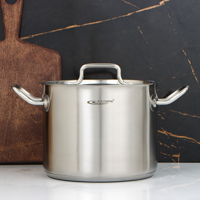 Кастрюля &laquo;Общепит&raquo;, 5 л, d=20 см, h=16 см, капсульное дно, индукция