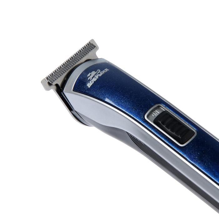 Машинка для стрижки Машинка для стрижки "Добрыня" DO-2615, 5 Вт, АКБ/220 В, синяя