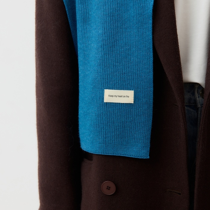 Шарф женский MIST,синий, 21*140 см Шарф женский MIST,синий, 21*140 см