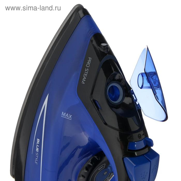 Утюг Centek CT-2360, 1600 Вт, антипригарная подошва, 200 мл, чёрно-синий Утюг Centek CT-2360, 1600 Вт, антипригарная подошва, 200 мл, чёрно-синий