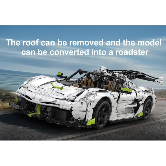 Конструктор Техно &laquo;Спорткар&raquo;, 4346 деталей, масштаб 1:8