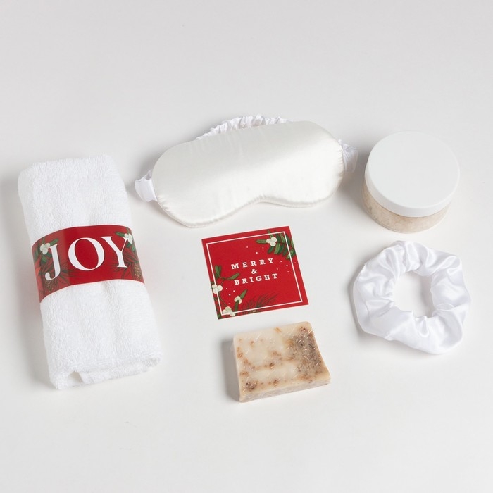 Новогодний подарочный набор Этель Новогодний подарочный набор Этель "Christmas", полотенце 30х60 см и аксессуары