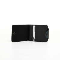 Кошелёк на кнопке, цвет чёрный Кошелёк на кнопке, цвет чёрный