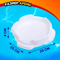 Набор боевых волчков &laquo;Битва&raquo;, с запуском и ареной, цвет МИКС