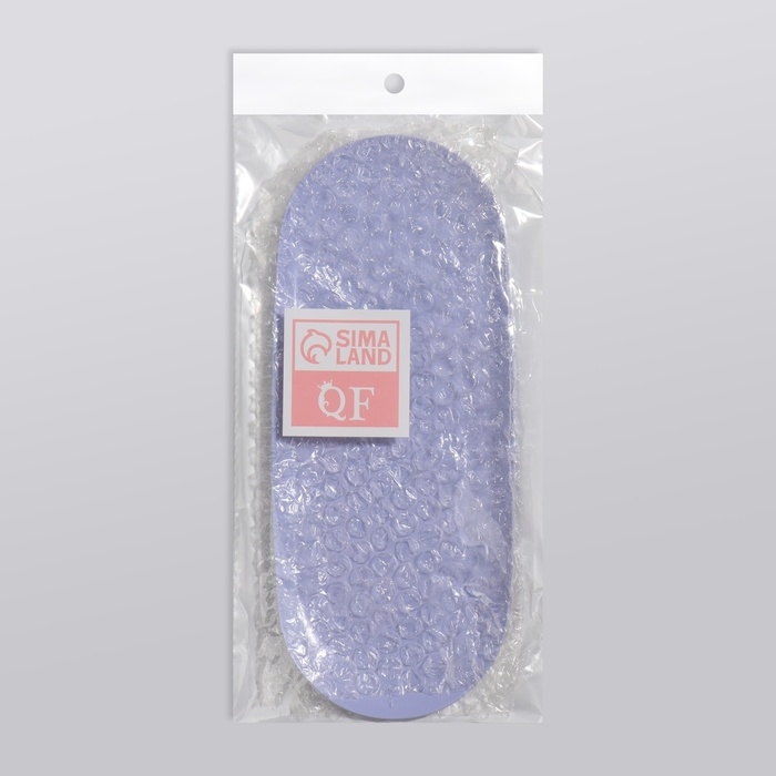 Подставка для хранения косметических принадлежностей, нержавеющая сталь, 22,9 × 9,7 × 0,7 см, цвет сиреневый Подставка для хранения косметических принадлежностей, нержавеющая сталь, 22,9 × 9,7 × 0,7 см, цвет сиреневый