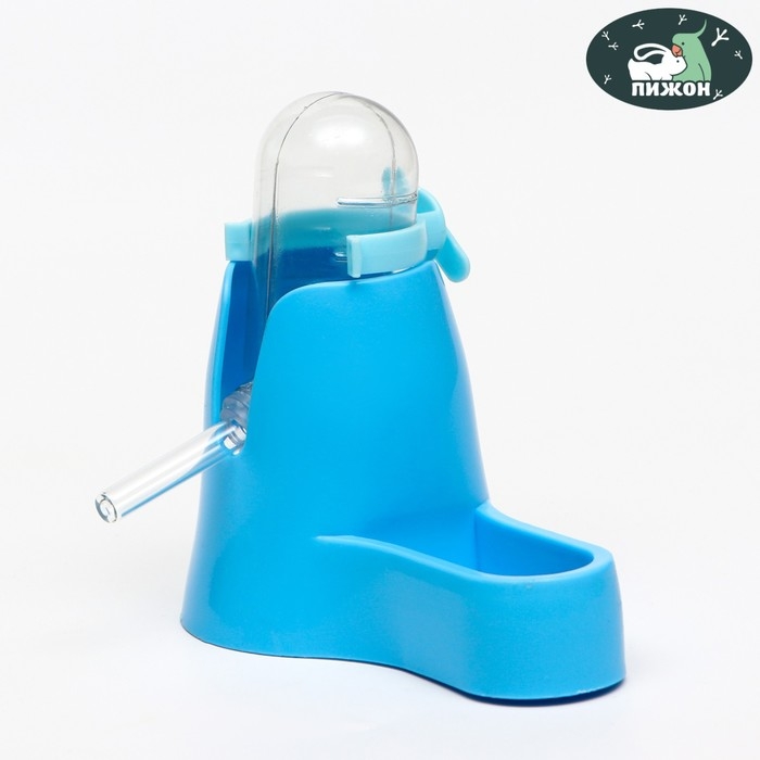 Комплекс для грызунов с кормушкой и поилкой 60 мл, голубой Комплекс для грызунов с кормушкой и поилкой 60 мл, голубой