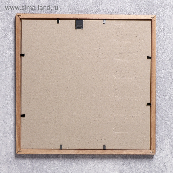 Фоторамка сосна с14 01/6 венге 25х25 см (пластиковый экран)